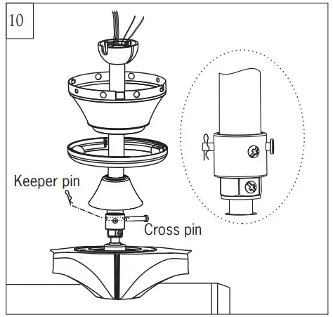 VISUAL COMFORT 3MAVR52XXX Series Ceiling Fan - fig 10