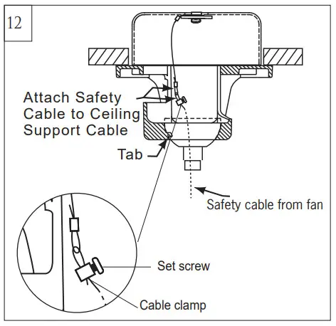 VISUAL COMFORT 3MAVR52XXX Series Ceiling Fan - fig 12