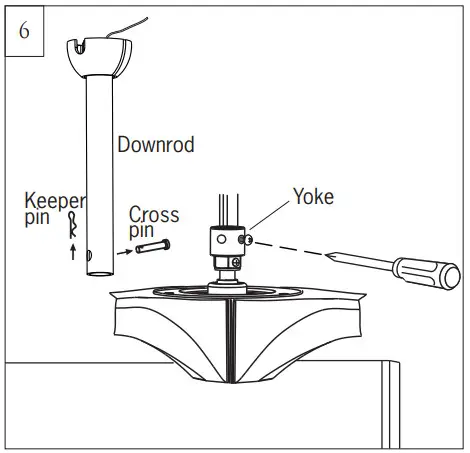 VISUAL COMFORT 3MAVR52XXX Series Ceiling Fan - fig 6