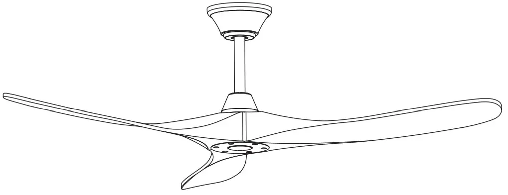 VISUAL COMFORT 3MAVR52XXX Series Ceiling Fan