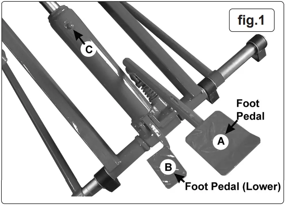 Sealey MC550 450KG Hydraulic Motorcycle Lift