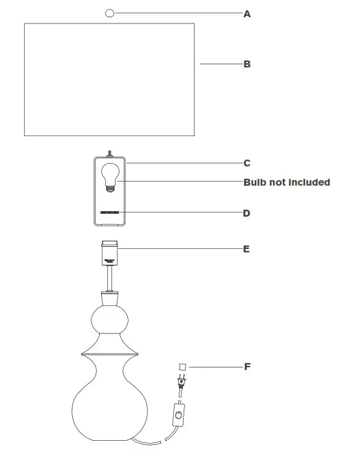 VISUAL COMFORT KS 3617 Saxon Large Table Lamp - overview