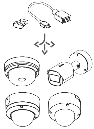 BOSCH NCA WLAN EU Wireless Installation Dongle - Fig 1