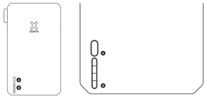 xtorm XE110 Essential Power Bank - LED POWER INDICATOR