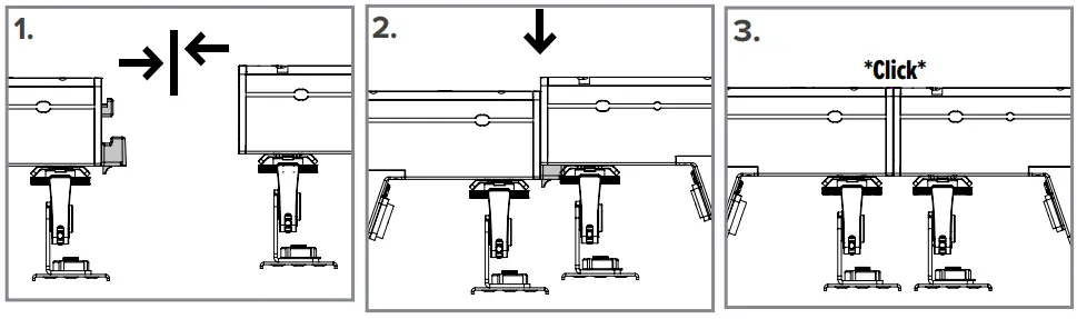 ASTERA AX2 Wireless LED Bar - CONNECTING SEVERAL