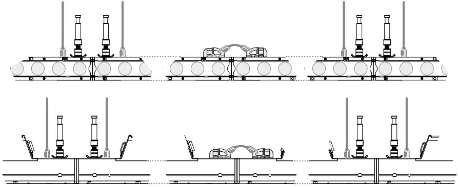 ASTERA AX2 Wireless LED Bar - way hanging