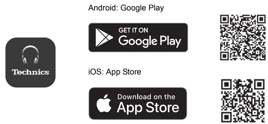 Technics EAH-AZ80 Digital Wireless Stereo Earphones - qr code