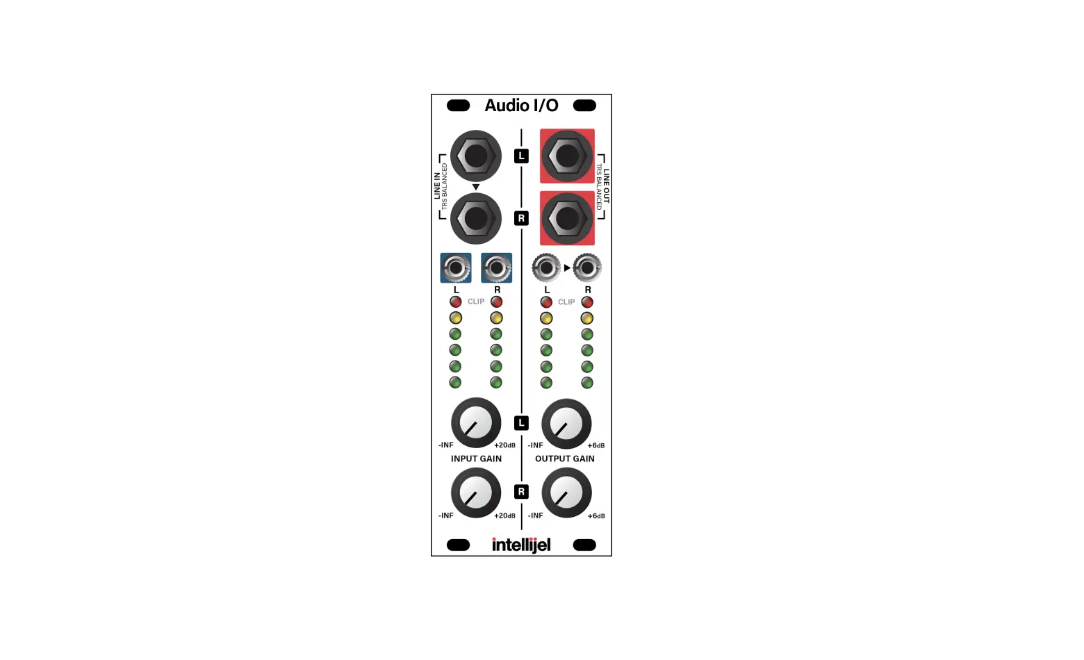 Intellijel Audio I/o V3 Eurorack Modular System User Manual Intellijel Audio I/o V3 Eurorack Modular System User Manual