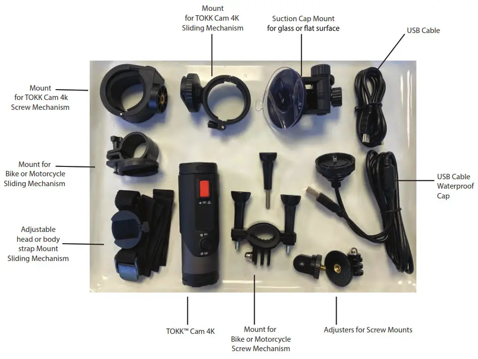 TOKK CAM S20 4K Dash Cam - fig
