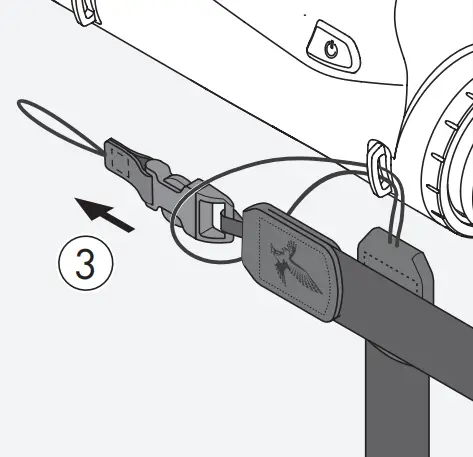 SWAROVSKI OPTIK tM 35 - ATTACHING THE CARRYING STRAP 2