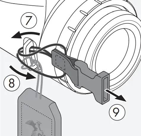 SWAROVSKI OPTIK tM 35 - ATTACHING THE CARRYING STRAP 5