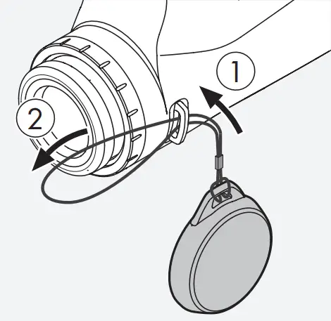 SWAROVSKI OPTIK tM 35 - FITTING THE EYEPIECE COVER 1