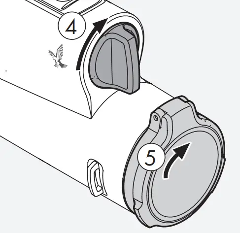 SWAROVSKI OPTIK tM 35 - INSTALLING THE BATTERY 2