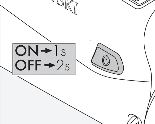 SWAROVSKI OPTIK tM 35 - SWITCHING THE DEVICE ON