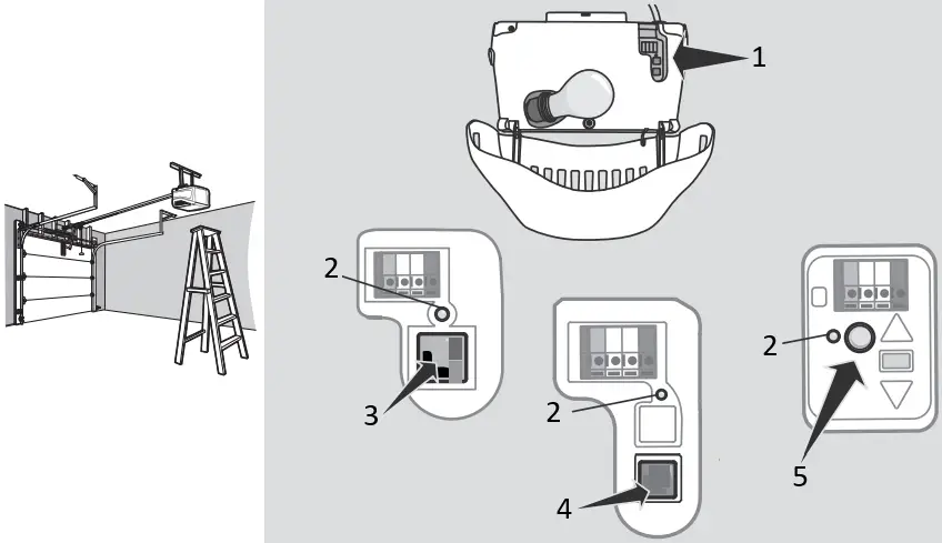 LiftMaster 878MAX Wireless Keyless Entry Remote Controls A1