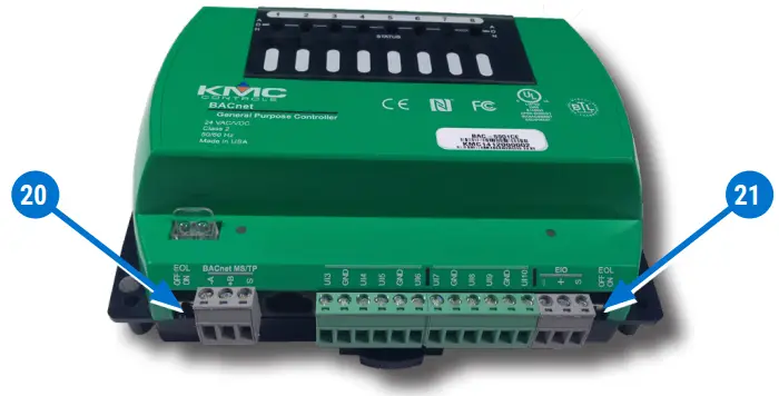 KMC-CONTROLS-BAC-5900-Series-BACnet-Purpose-Controller-FIG 16