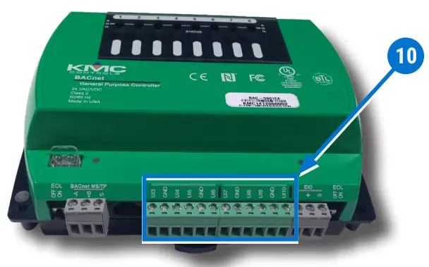 KMC-CONTROLS-BAC-5900-Series-BACnet-Purpose-Controller-FIG 6