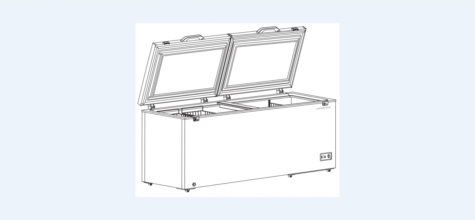 Conservator Vfx17uw Freezer 17 Cf Chest White Owner's Manual