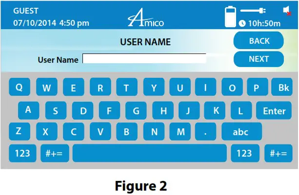 Amico LCD AIO Powered Cart with Advanced Interface - Manual Height Adjustment 2