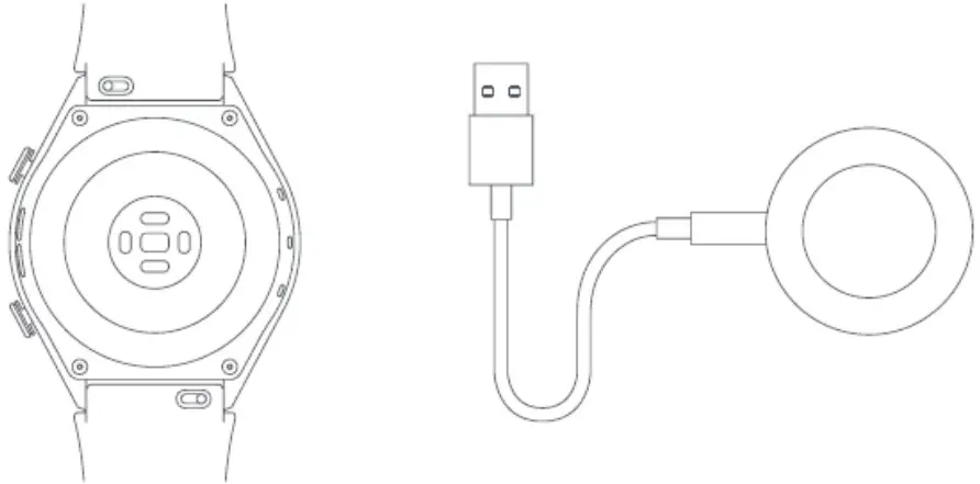 xiaomi S1 Smart Watch - Charging