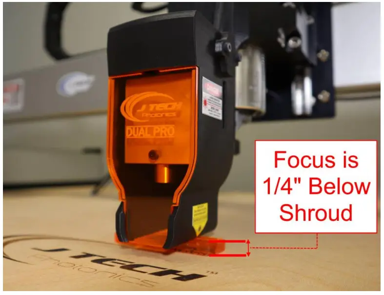 J TECH LD445-14WKIT-FDA-US-AIR Dual PRO 14W Laser Head - LASER FOCUS