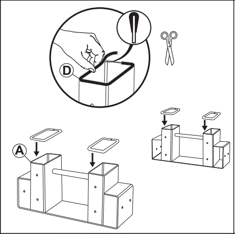 Sunnydaze-DECOR-QX-047-Steel-Log-Rack-Bracket-Kit-fig-2