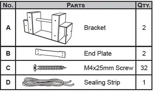 Sunnydaze-DECOR-QX-047-Steel-Log-Rack-Bracket-Kit-fig-5