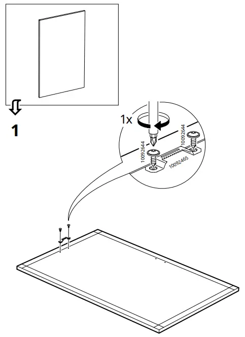 FRONT IKEA FLÖNSA Memo Board with Pins - fig 3
