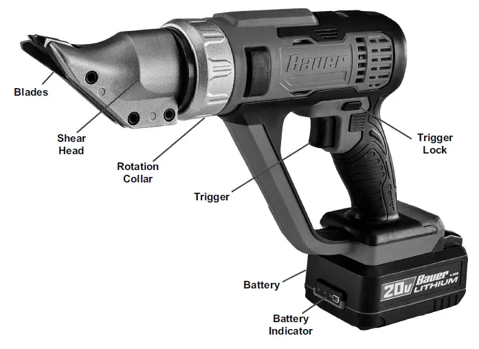 Bauer-59289-20V-18-Gauge-Metal-Cutting-Shears-FIG-2