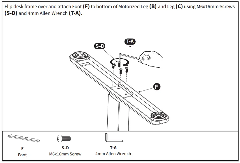 V I V O DESK-V102E Black Electric Stand Up Desk Frame Workstation - Desk Feet