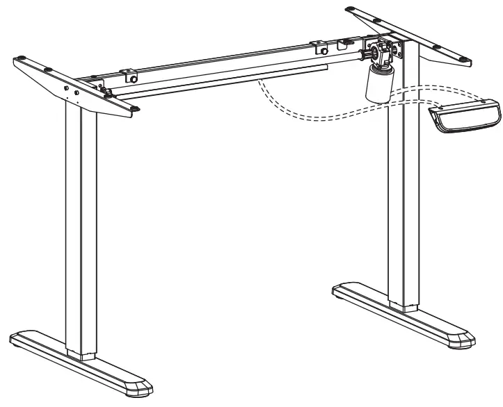 V I V O DESK-V102E Black Electric Stand Up Desk Frame Workstation