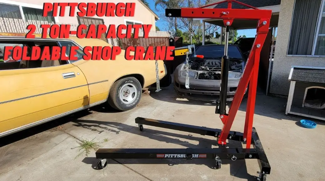 Harbor Freight 58755 2 Ton-capacity Foldable Shop Crane Owner's Manual Harbor Freight 58755 2 Ton-capacity Foldable Shop Crane Owner's Manual