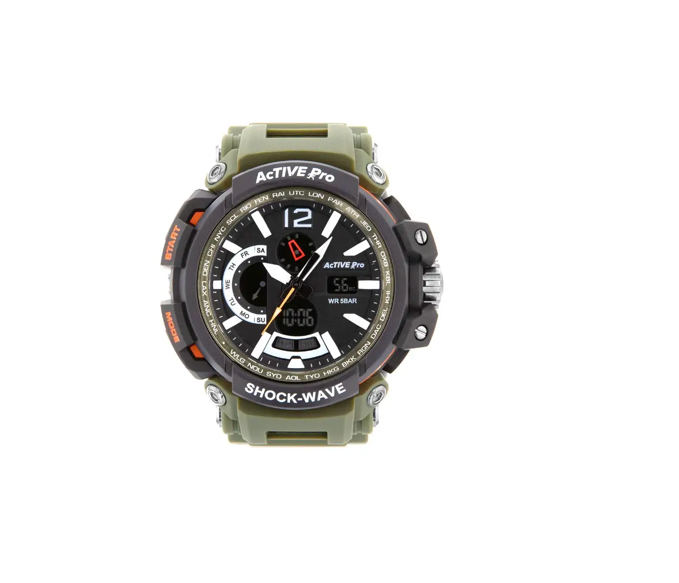 Activej 30264920 12 Characters Electronic Sport Watch Instruction Manual