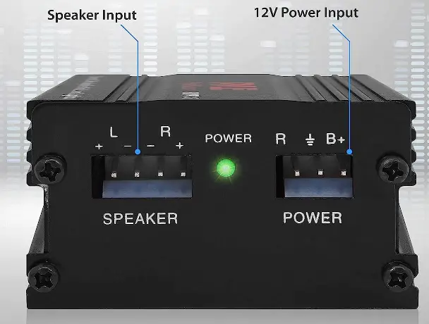 Pyle PLMPA35 Dual Channel Mini Portable Stereo Receiver-fig-2