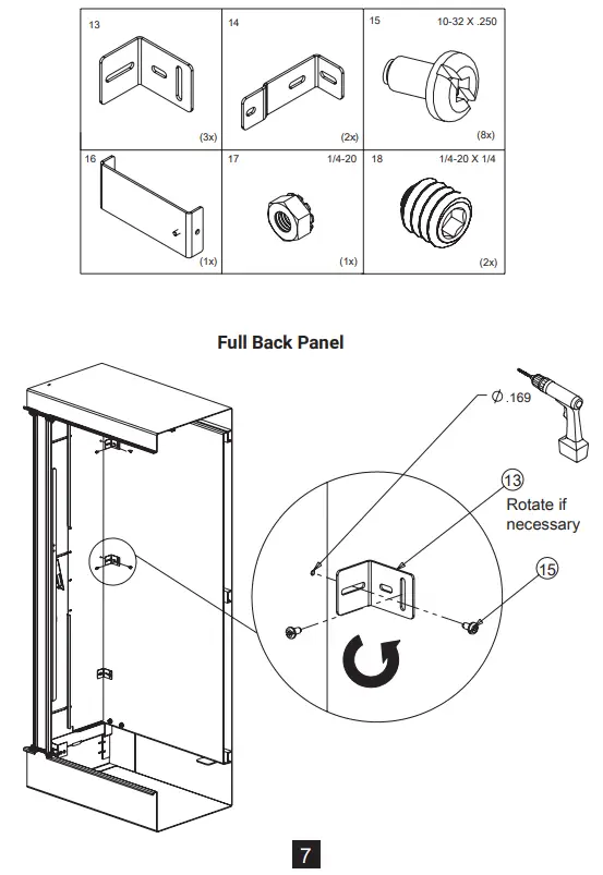 nVent A84BP18 Universal Barrier Panel - Enclosures 6