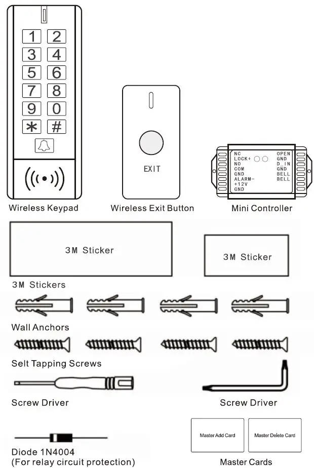 QUANTEK-SK8-Wireless-Access-Control-Kit-fig 3