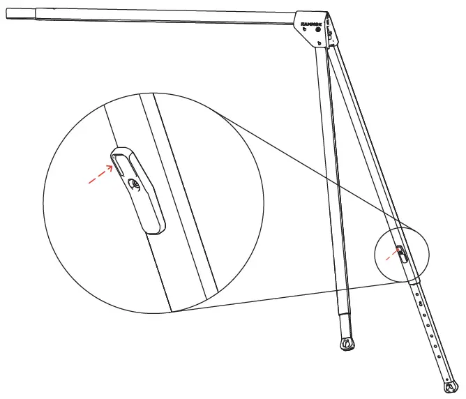 KAMMOK Outpost Vehicle Mounted Hammock Stand 11