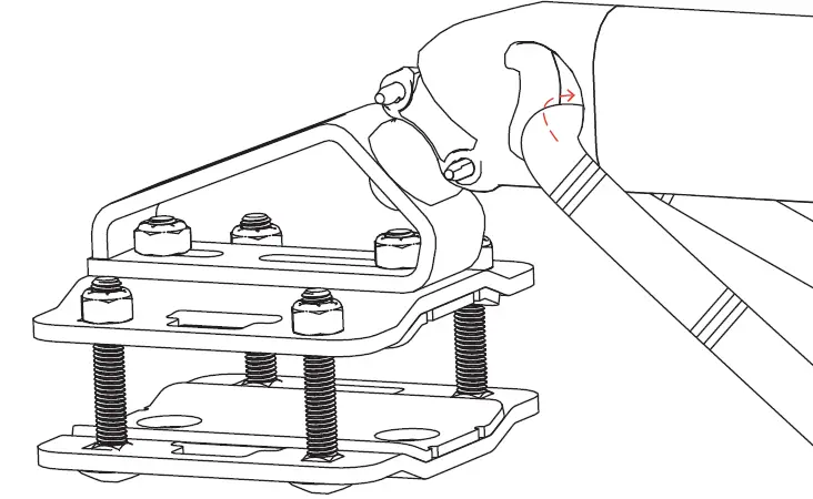 KAMMOK Outpost Vehicle Mounted Hammock Stand 16