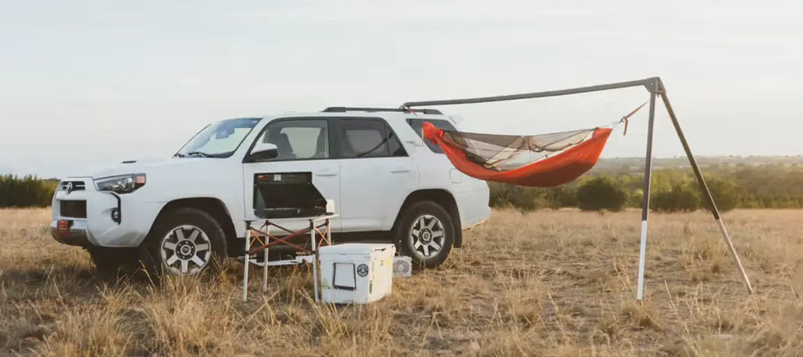 Kammok Outpost Vehicle Mounted Hammock Stand Installation Guide