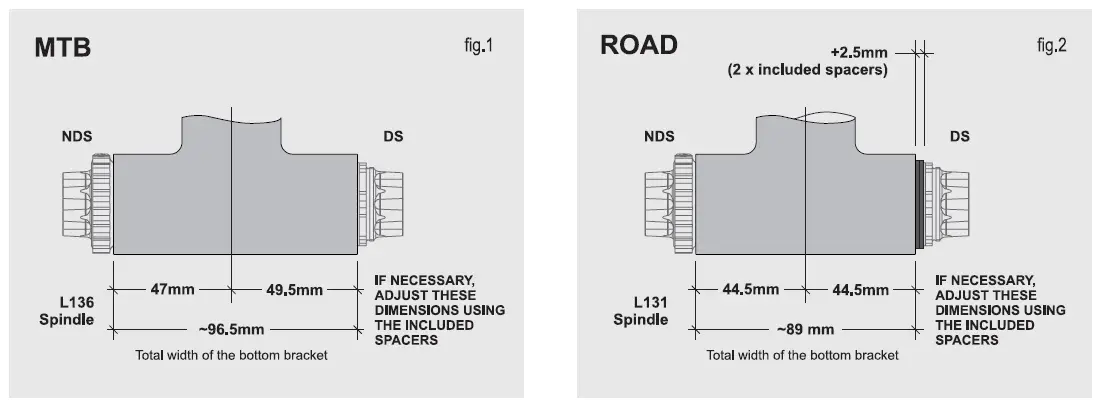 INGRID CRS-X Light Mountain Crankset-fig-1