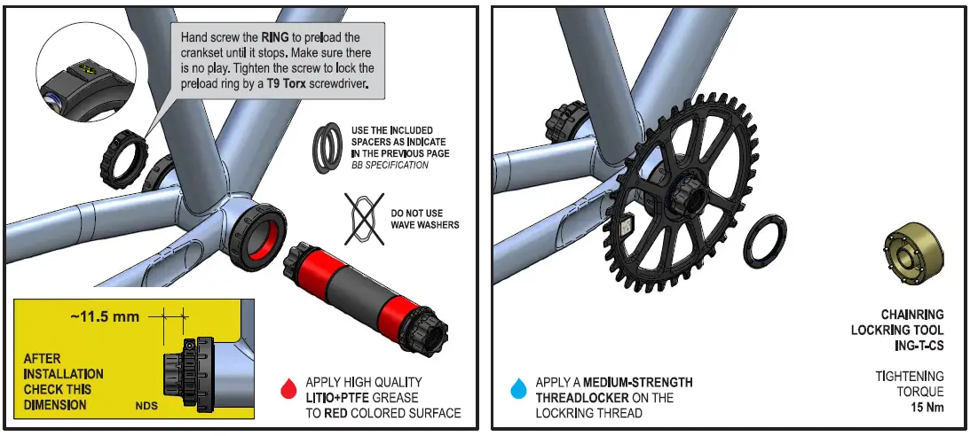 INGRID CRS-X Light Mountain Crankset-fig-2