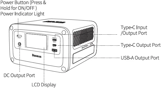 Baseus ioTa Series 140W Portable Power Station 02