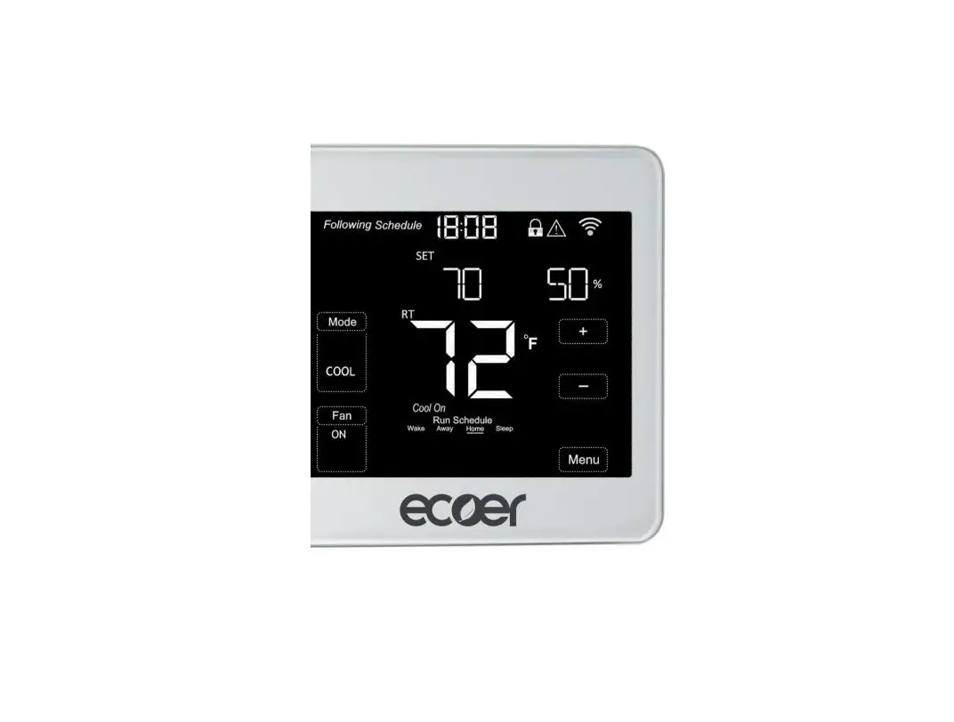 Ecoer Est01 Wi-fi Programmable Thermostat User Guide