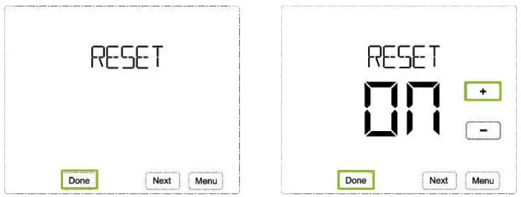 ecoer EST01 Wi-Fi Programmable Thermostat User Guide - Press + or - to ON