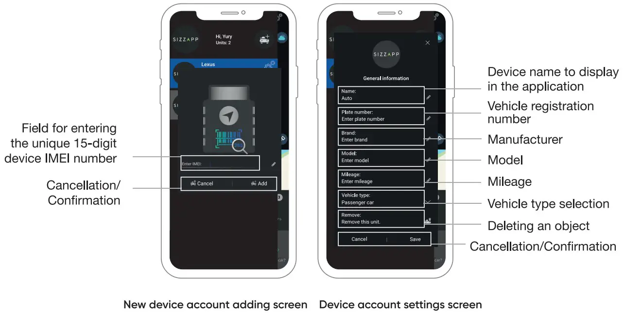 SIZZAPP Smart Security System App - fig 2