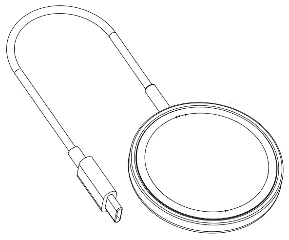 Huntkey HKW01512013-0AW Magnetic Wireless Charger