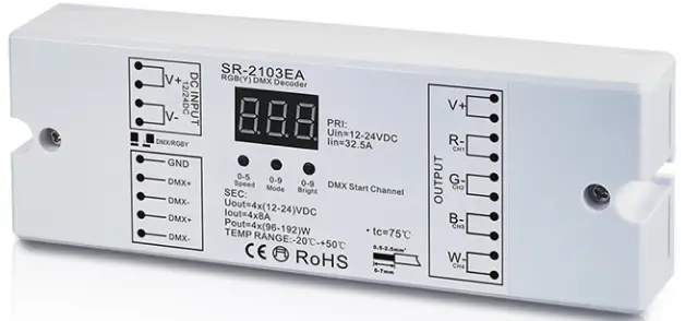 sunricher DMX 512 Light Controller-product