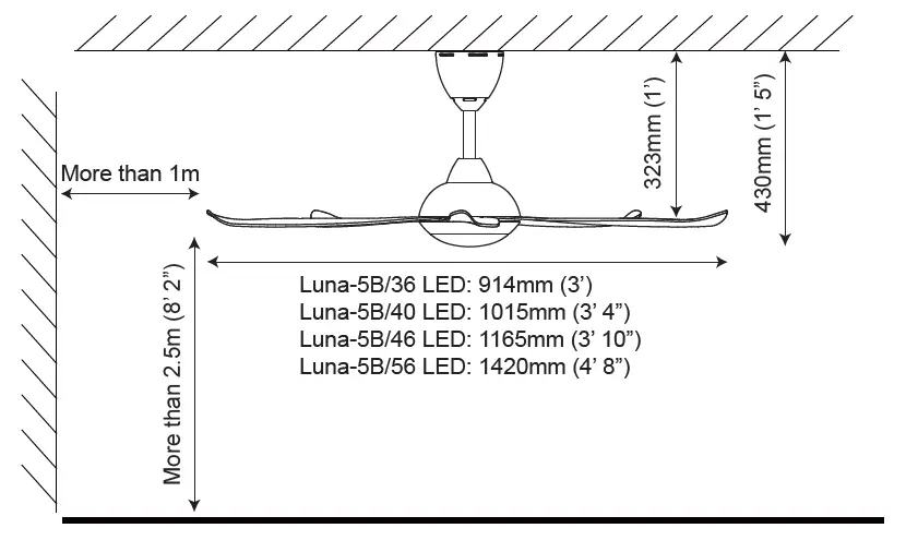 Vannus-Luna-5B-36 -LED-Ceiling-Fan-21