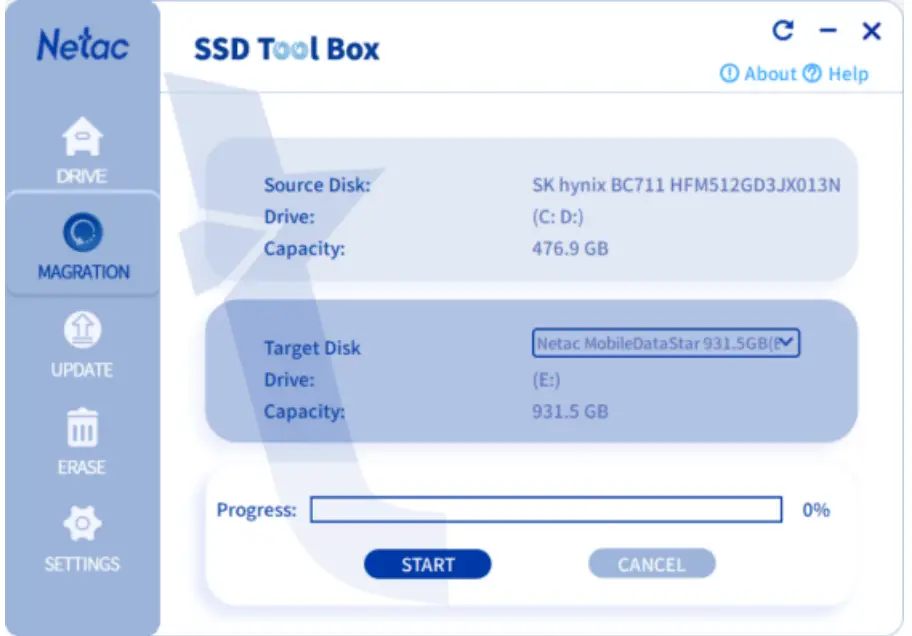 Netac SSD Tool Box - figer 5