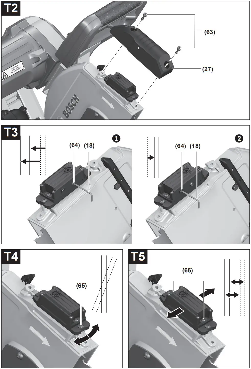 BOSCH GCM 12 GDL Professional Mitre Saw - FIGURE 10
